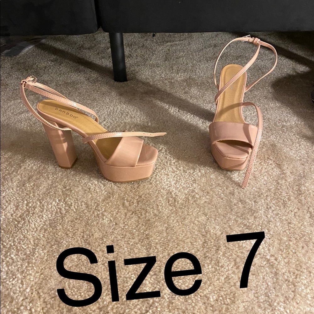 Pink heels